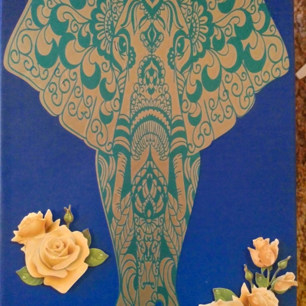Elephant crossing